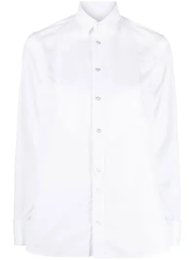 Polo Ralph Lauren Marlie Long-sleeve Shirt In Weiss