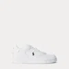 Polo Ralph Lauren Masters Court Leather Trainer In White