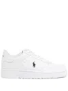 Polo Ralph Lauren Court Low-top Sneakers In White/black