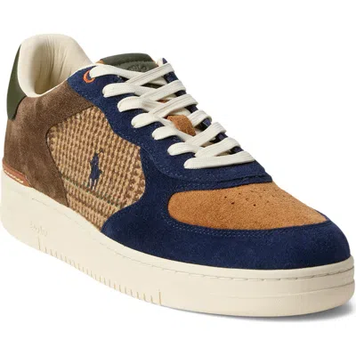 POLO RALPH LAUREN POLO RALPH LAUREN MASTERS COURT MIXED MEDIA SNEAKER