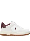 Polo Ralph Lauren Master Court Sneakers In White
