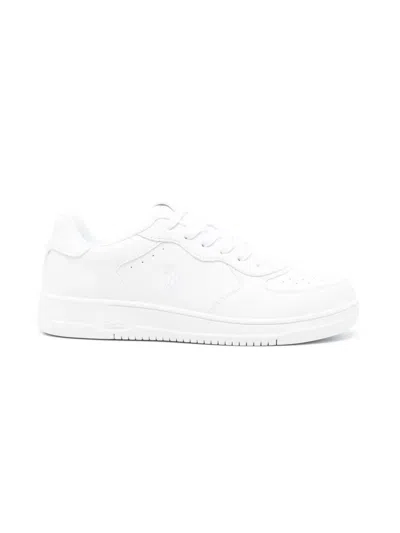 Polo Ralph Lauren Kids' Masters Court Sneakers In White