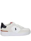 Polo Ralph Lauren Masters Court Sneakers In White