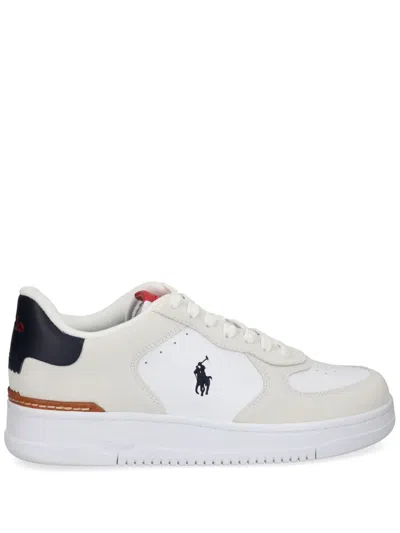 Polo Ralph Lauren Masters Court Sneakers In Multi