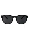 Polo Ralph Lauren Matte Black Injected Sunglasses In Black