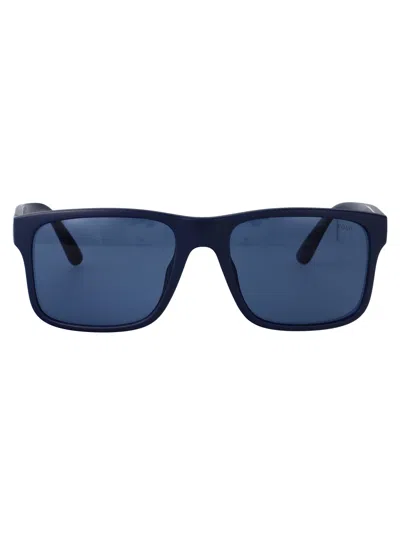 Polo Ralph Lauren Matte New Port Navy Injected Sunglasses