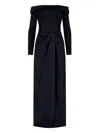 Polo Ralph Lauren Maxi Dress - Black In Black