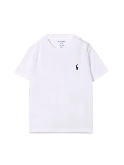 Polo Ralph Lauren Kids' Mc T-shirt In White