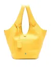 Polo Ralph Lauren Medium Polo Play Tote Bag In Yellow