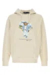 Polo Ralph Lauren Light Beige Hoodie With Print In Neutral