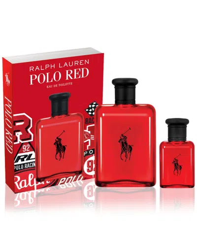 Polo Ralph Lauren Men's 2-pc. Polo Red Eau De Toilette Gift Set, Exclusively At Macy's In No Color