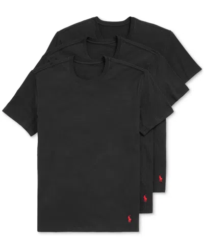 POLO RALPH LAUREN MEN'S 3-PACK 4D FLEX COOLING CREWNECK UNDERSHIRTS