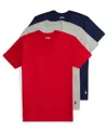 Polo Ralph Lauren Men's 3-pack V-neck Undershirts In Multi