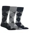 Polo Ralph Lauren Diamond Dress Socks 3-pack In Multi