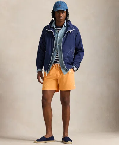Polo Ralph Lauren Men's 5-3/4-inch Traveler Classic Swim Trunks In Blue