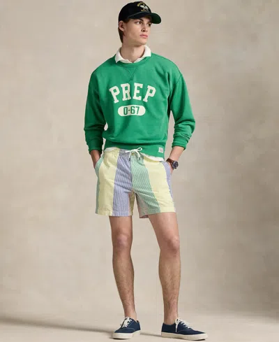 Polo Ralph Lauren Men's 6-inch Polo Prepster Seersucker Shorts In Multi