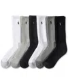 Polo Ralph Lauren Men's 6-pk. Performance Sport Crew Socks