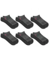 Polo Ralph Lauren Men's 6-pk. Performance Red Pony Low Cut Socks In Charh