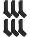 Polo Ralph Lauren Men's 6-pk. Performance Sport Crew Socks In Black