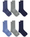 Polo Ralph Lauren Men's 6-pk. Performance Sport Crew Socks In Denim