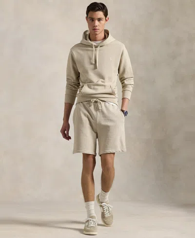 Polo Ralph Lauren Men's 6.5-inch Loopback Fleece Shorts In Stoneware Grey