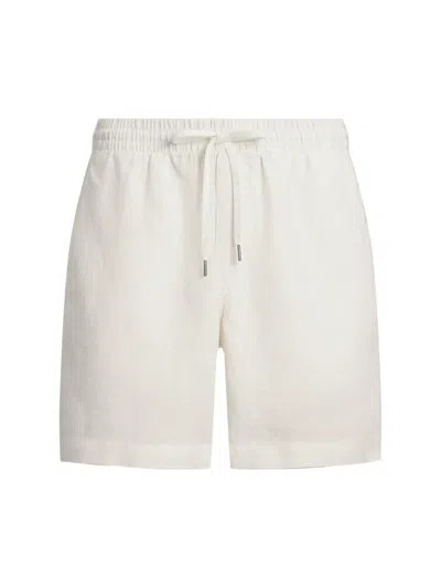 Polo Ralph Lauren Men's 6-inch Polo Prepster Linen Short In White