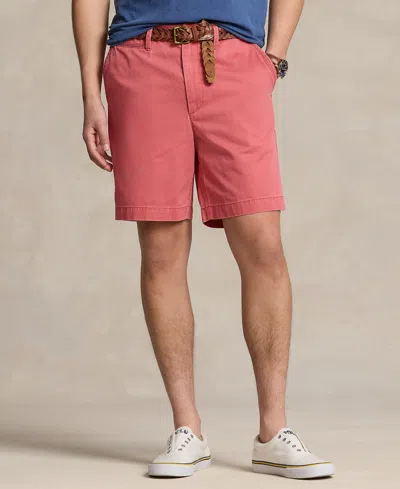 Polo Ralph Lauren Men's 8-inch Relaxed Fit Chino Shorts In Nantucket Red