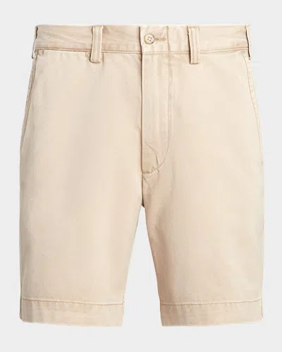 Polo Ralph Lauren Salinger Straight Fit 8 Chino Shorts In Classic Khaki