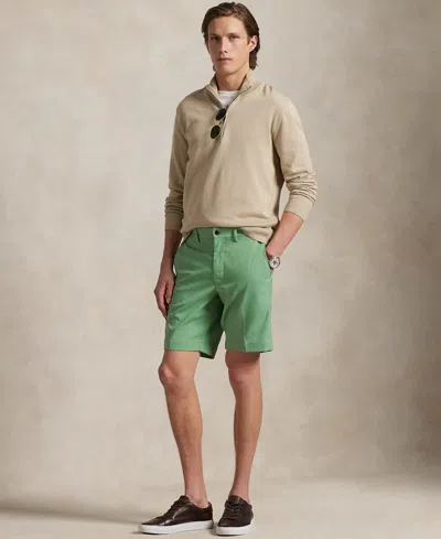 Polo Ralph Lauren Men's 9-inch Tailored-fit Performance Shorts In Faded Mint