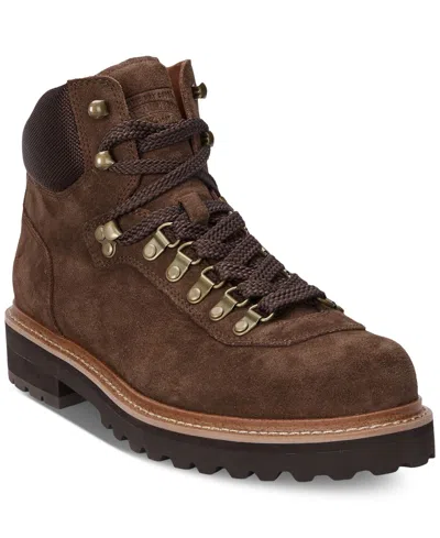 Polo Ralph Lauren Men's Alpine Suede Trail Boot In Brown