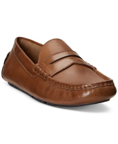 Polo Ralph Lauren Men's Anders Moc Toe Driver Loafers In Light Tan