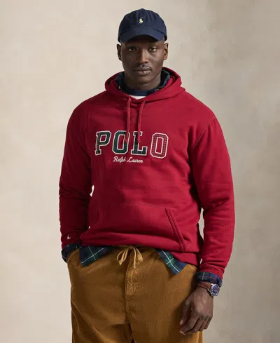 Polo Ralph Lauren Men's B&t Graphic Hooded Sweatshirt In Red