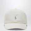 Polo Ralph Lauren White Baseball Cap With Logo In White