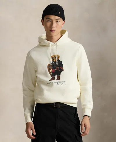 POLO RALPH LAUREN MEN'S BEAR LONG-SLEEVE FLEECE HOODIE