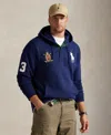 Polo Ralph Lauren Men's Big & Tall 20th Anniversary Crest Fleece Hoodie In Blue