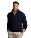 Polo Ralph Lauren Pullover Zip Clothing In Hunter Navy