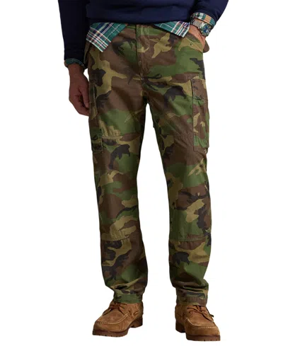 Polo Ralph Lauren Men's Big & Tall Camo Cargo Pants In Multi