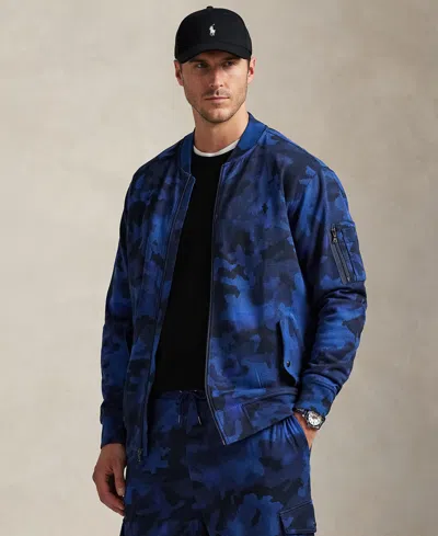 POLO RALPH LAUREN MEN'S BIG & TALL CAMO PRINT LONG SLEEVES SWEATSHIRT