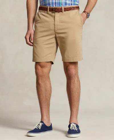 Polo Ralph Lauren Men's Big & Tall Classic-fit Chino Shorts In Cafe Tan