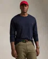 Polo Ralph Lauren Classic Fit Jersey Long-sleeve T-shirt In Navy
