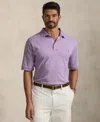 Polo Ralph Lauren Men's Big & Tall Classic Fit Soft Cotton Polo In Purple