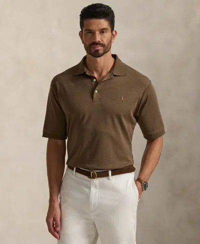 POLO RALPH LAUREN MEN'S BIG & TALL CLASSIC FIT SOFT COTTON POLO