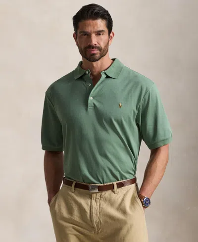 Polo Ralph Lauren Men's Big & Tall Classic Fit Soft Cotton Polo In Green