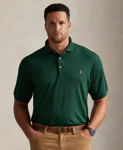 Polo Ralph Lauren Men's Big & Tall Classic Fit Soft Cotton Polo In Green