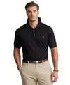 Polo Ralph Lauren Men's Slim Fit Short Sleeve Polo Shirt In Black