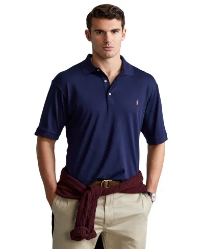 POLO RALPH LAUREN MEN'S BIG & TALL CLASSIC FIT SOFT COTTON POLO