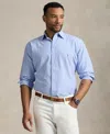 Polo Ralph Lauren Men's Big & Tall Gingham Oxford Shirt In Light Blue,white
