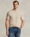 Polo Ralph Lauren Ralph Lauren Jersey Crewneck T-shirt In Expedition Dune Heather
