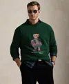Polo Ralph Lauren Logo-print Cotton-blend Jersey Sweatshirt In Green