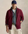 Polo Ralph Lauren Bordeaux Sweatshirt With Drawstring Hood And Pony Embroidery On The Front In Burgundy